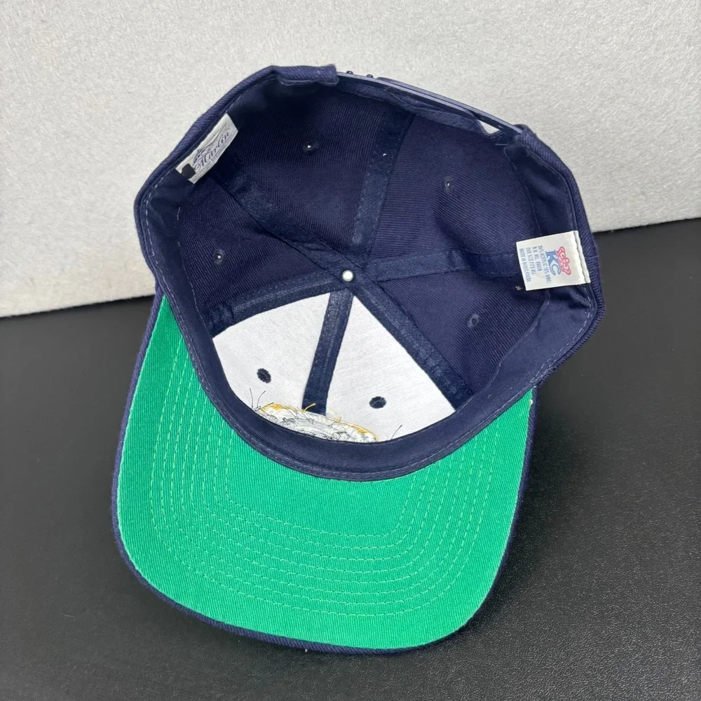 Vintage Great Lakes Cruise 2000 Navy Blue Ship Military Hat Snapback Cap